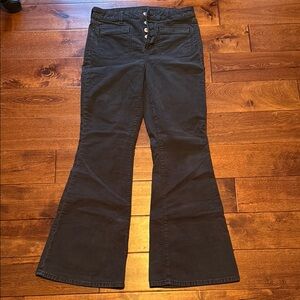 American Eagle Outfitters Black Flare Pants